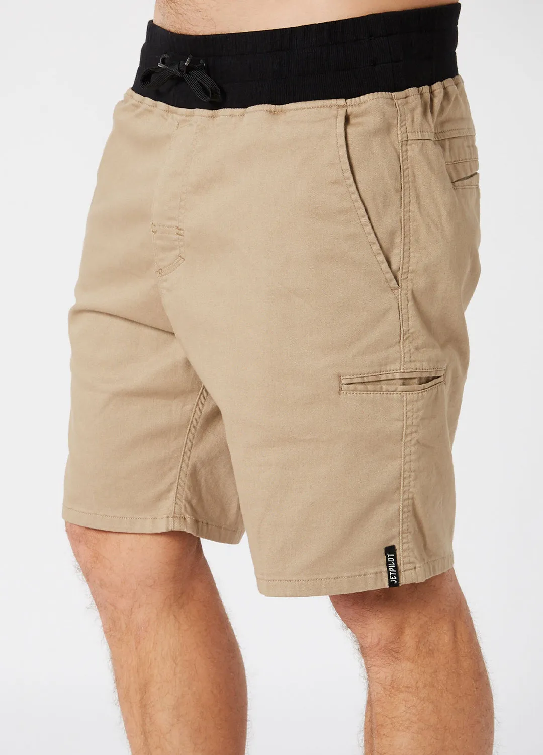 JP Fueled Stretched Out Walkshort - Khaki