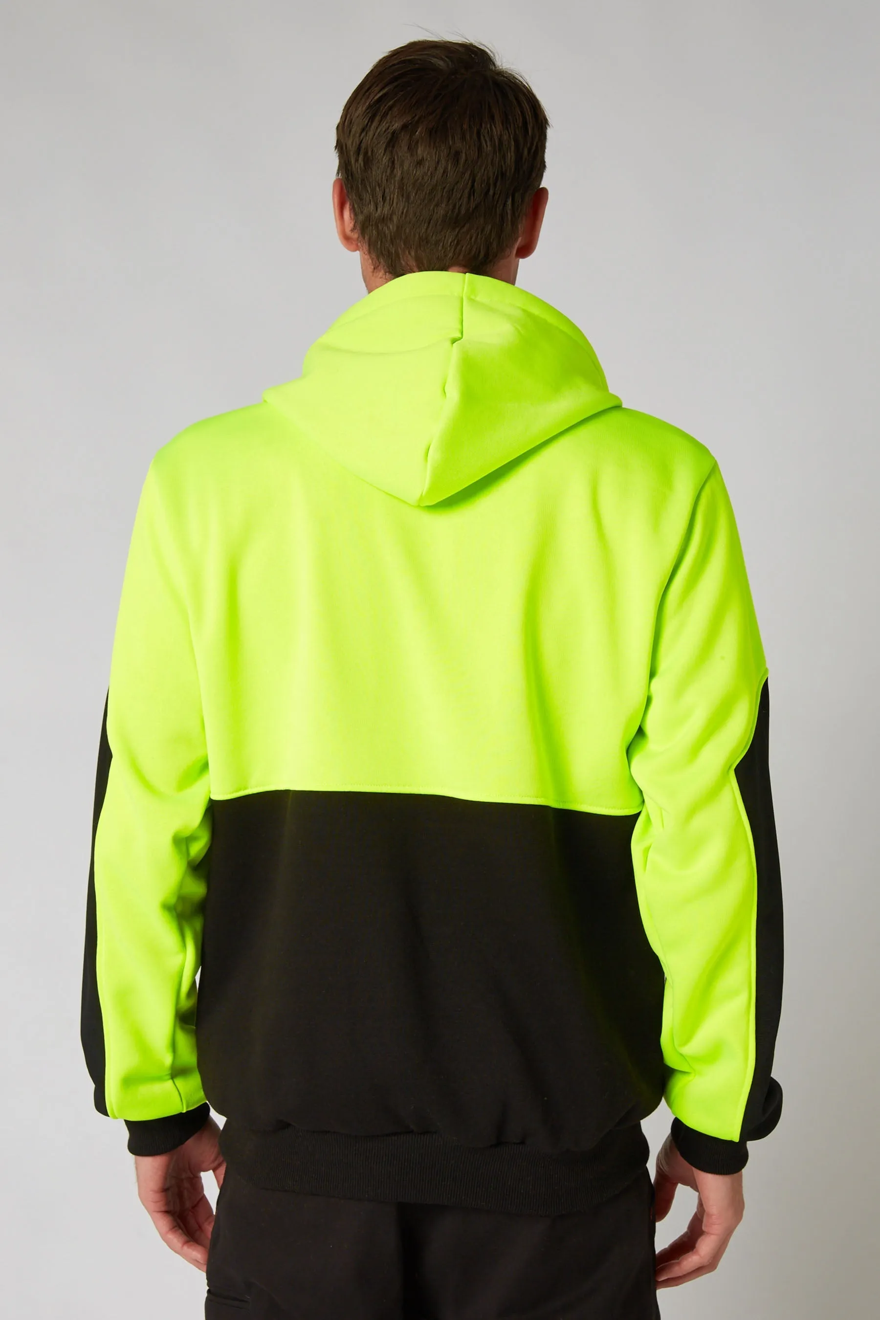 JP Leveled Mens 2.0 Pullover Hoodie - Hi-Vis Yellow
