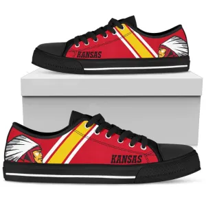Kansas City Chiefs Mens Shoes Canvas Sneakers