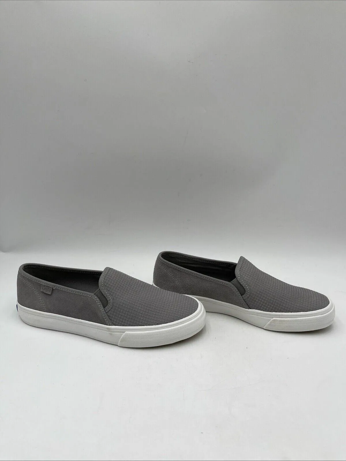 Keds Women's Double Decker Houndstooth Sneakers Grey Size 7 - Like New