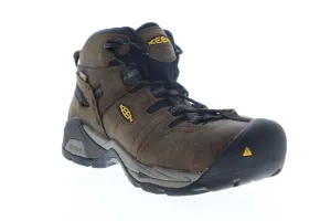 Keen Detroit XT Mid 1020085 Mens Brown Leather Lace Up Leather Work Boots