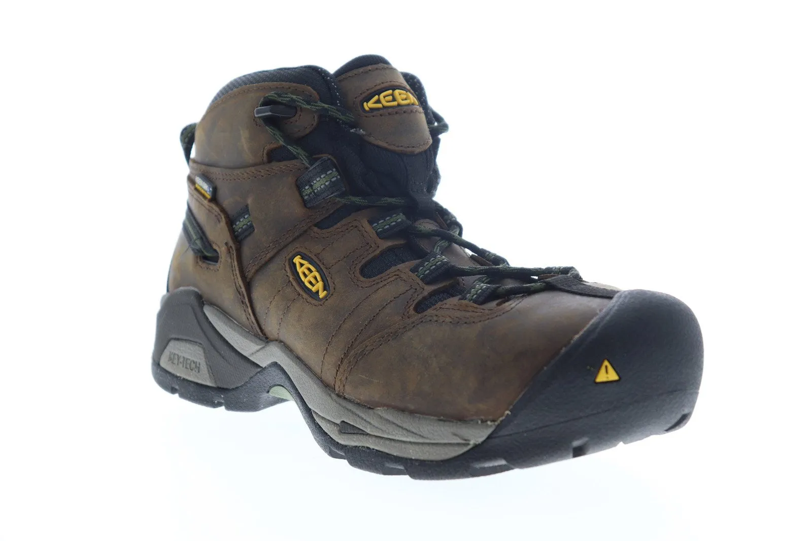 Keen Detroit XT Mid 1020085 Mens Brown Leather Lace Up Leather Work Boots