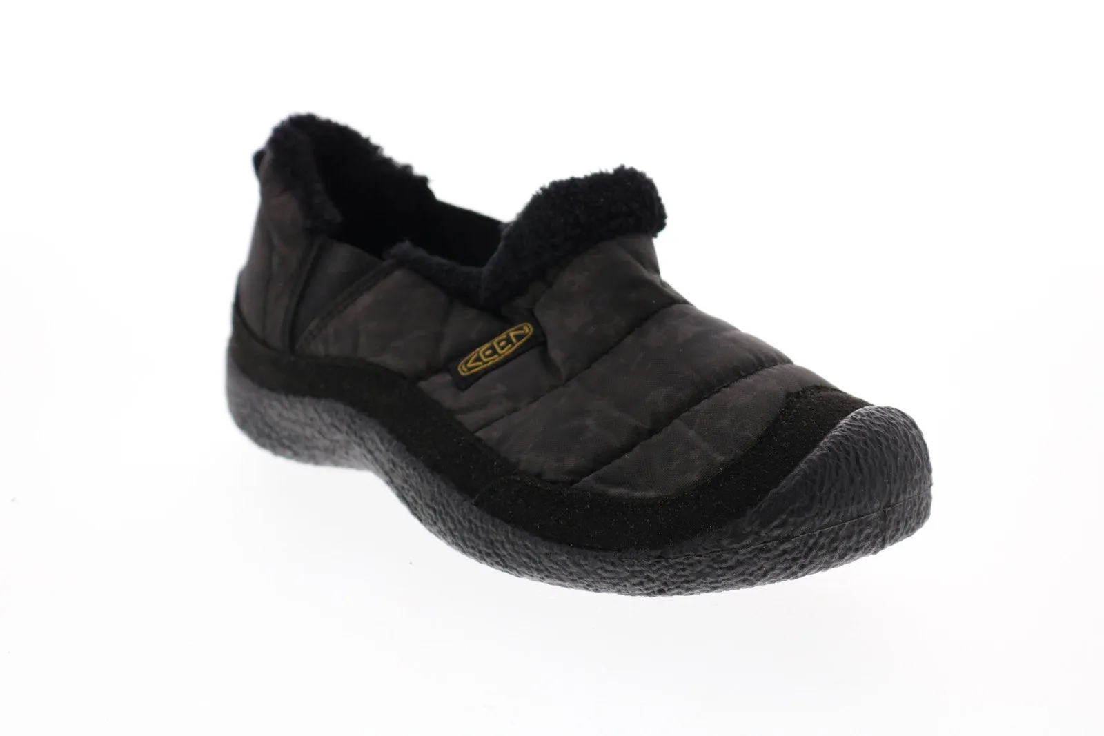 Keen Howser S1023919 Little Kids Black Synthetic Slippers Slip On Clogs Shoes