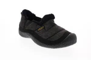 Keen Howser S1023919 Little Kids Black Synthetic Slippers Slip On Clogs Shoes