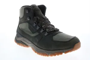 Keen Innate Mid 1022279 Mens Green Leather Lace Up Hiking Boots Shoes