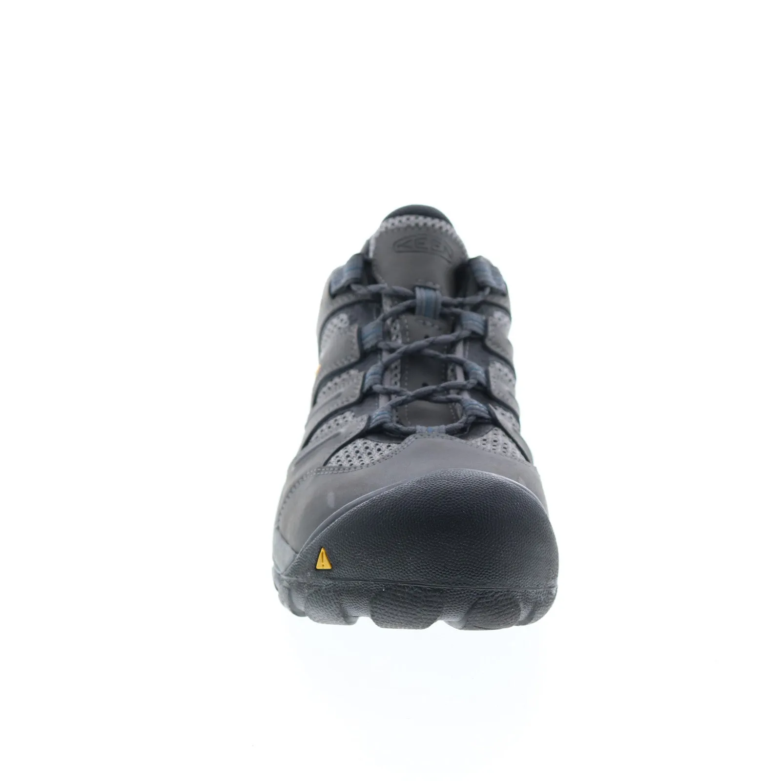 Keen Lansing Low 1023204 Mens Gray Extra Wide Leather Athletic Work Shoes
