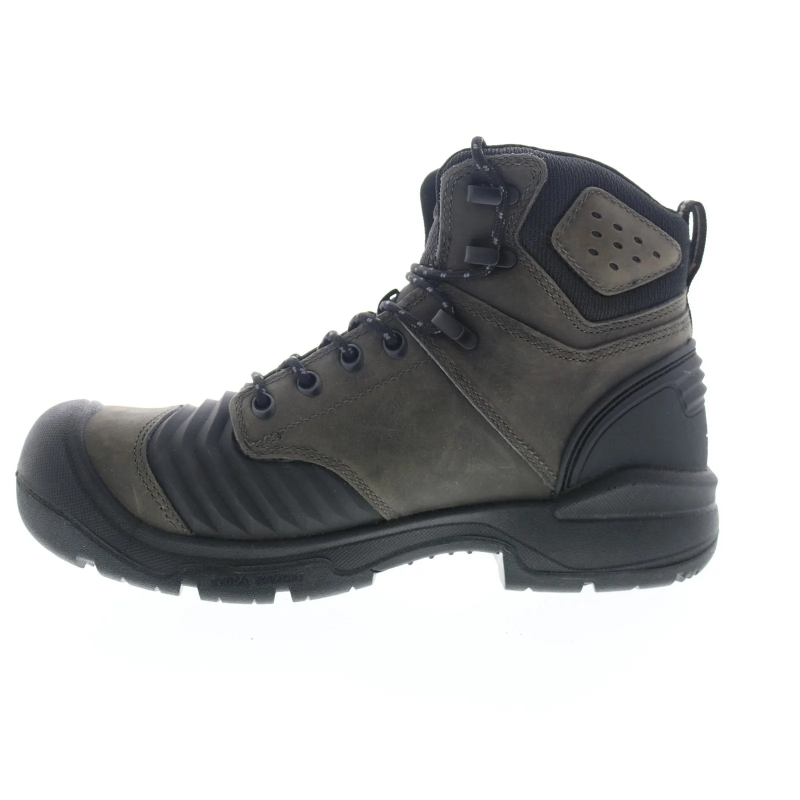Keen Portland 6 1023387 Mens Green Leather High Top Lace Up Work Boots