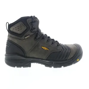 Keen Portland 6 1023387 Mens Green Leather High Top Lace Up Work Boots