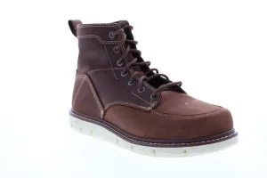 Keen San Jose 1020146 Mens Brown Extra Wide 2E Leather Lace Up Work Boots