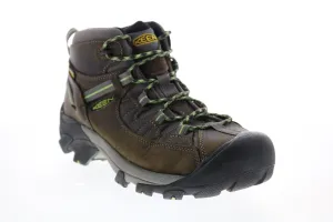 Keen Targhee II 1014997 Womens Green Nubuck Leather Athletic Hiking Shoes