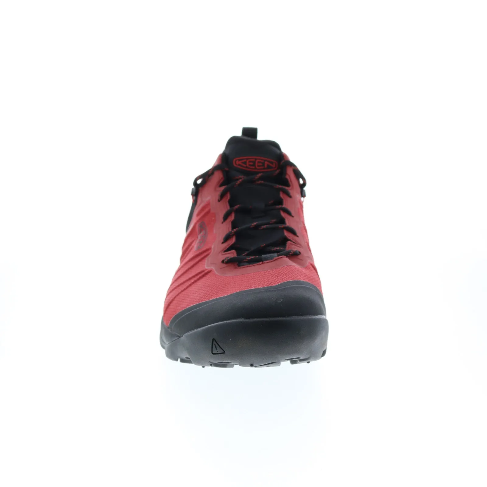Keen Venture Waterproof 1024650 Mens Red Canvas Lace Up Athletic Hiking Shoes