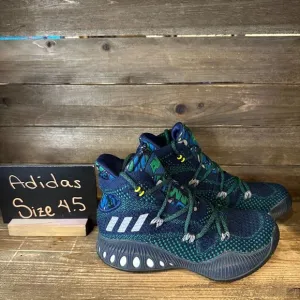 Kids Adidas Crazy Explosive Blue Primeknit Basketball Shoes‎ Sneakers Size 4.5 Y