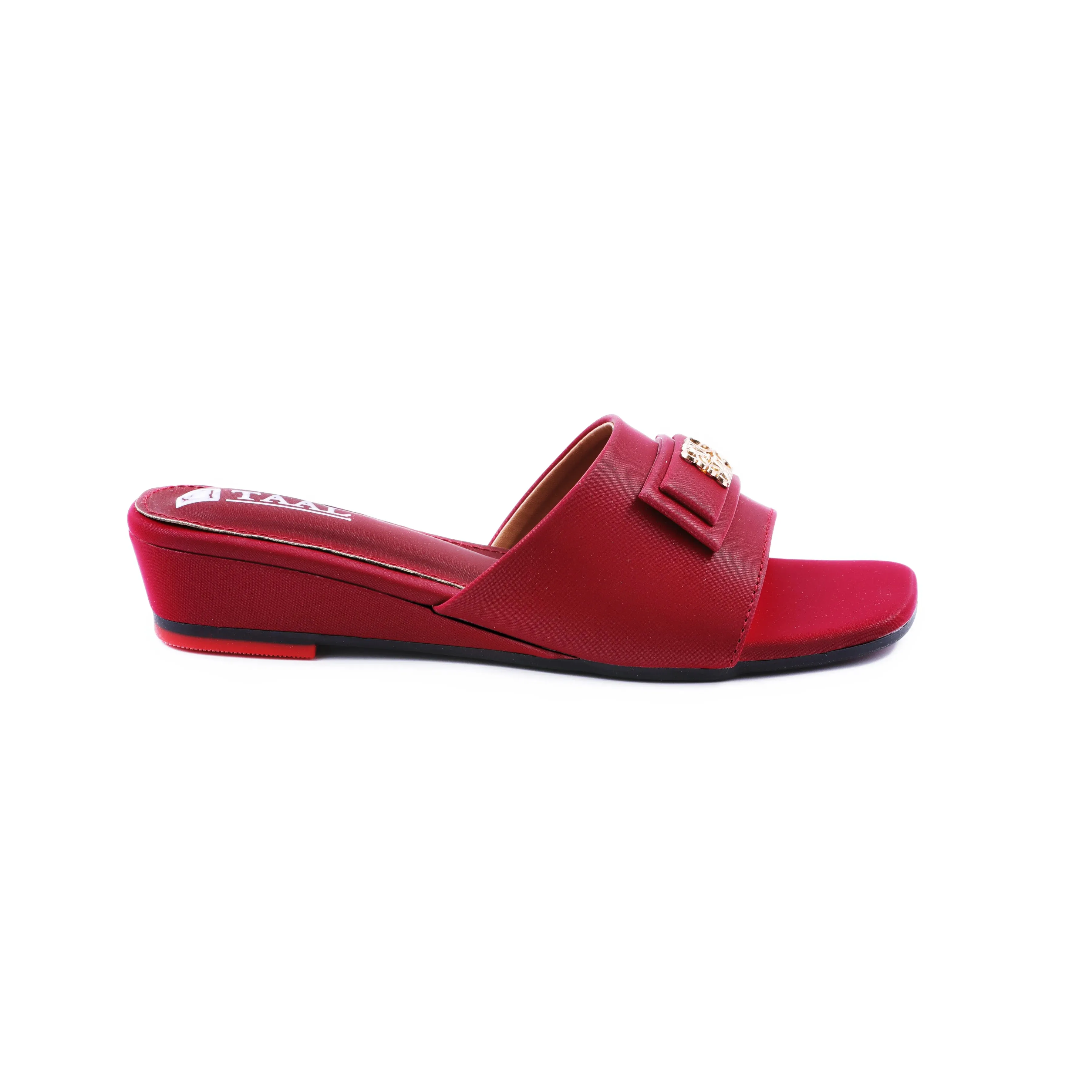 Kovia Maroon women slipper