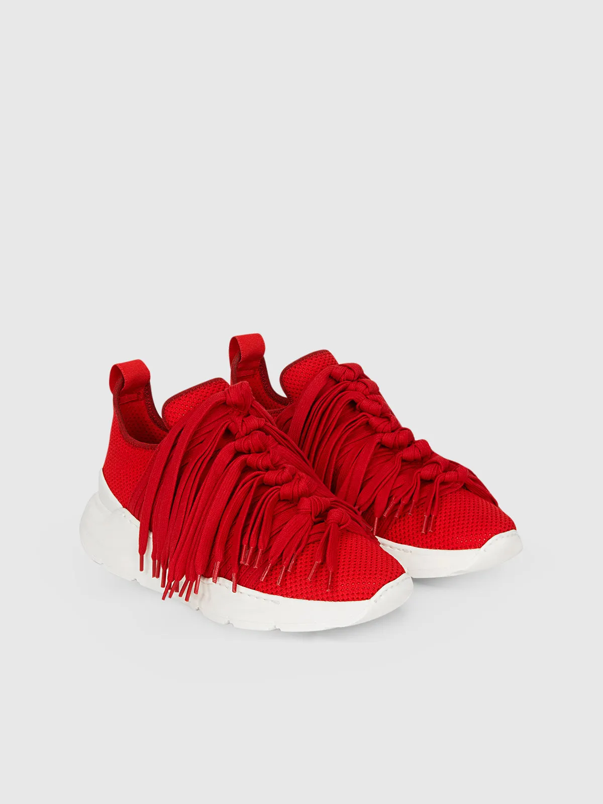 LACE42 SNEAKERS IN RED