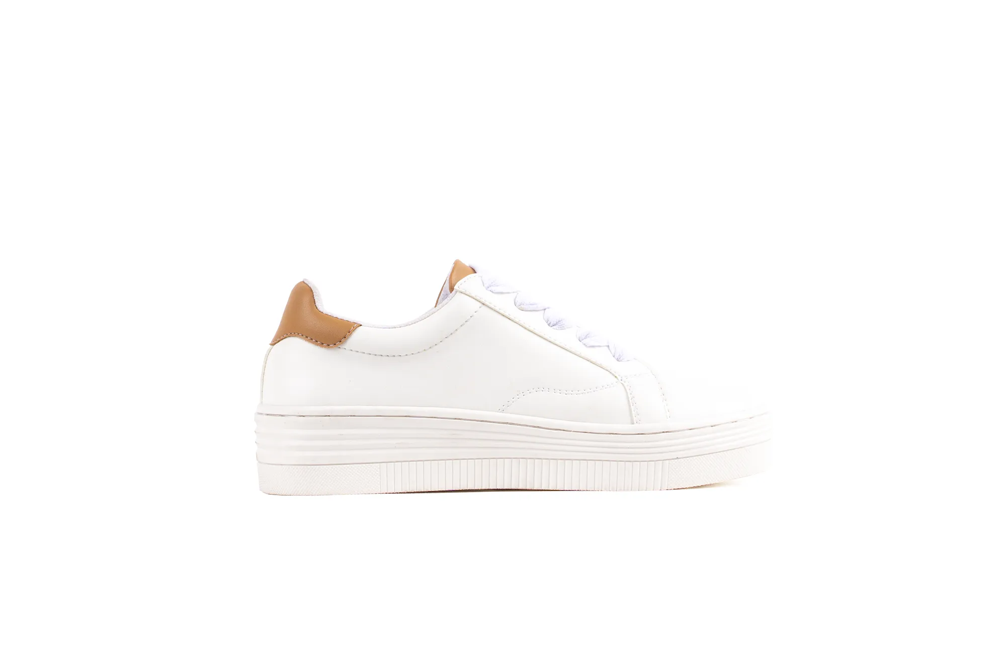 LAF-01 | WHITE / MOCHA / WHITE | WOMEN