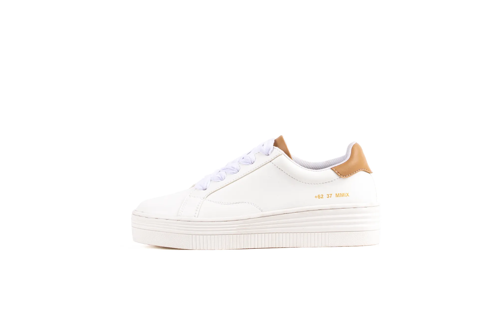 LAF-01 | WHITE / MOCHA / WHITE | WOMEN