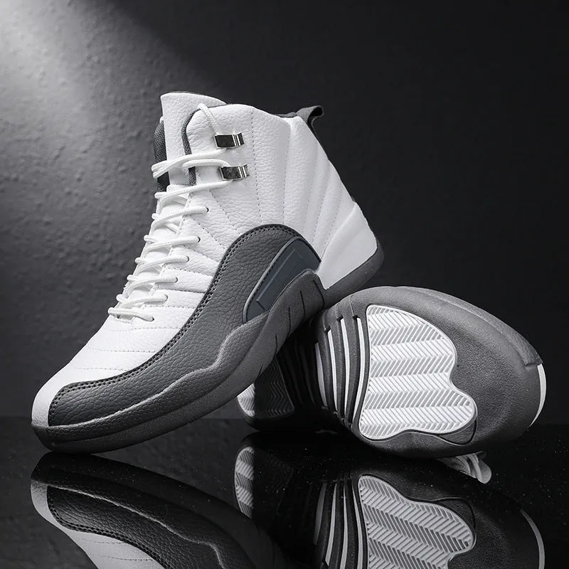 Large Size Basketball Shoes Men's Fashion Trend High-top Shoes
