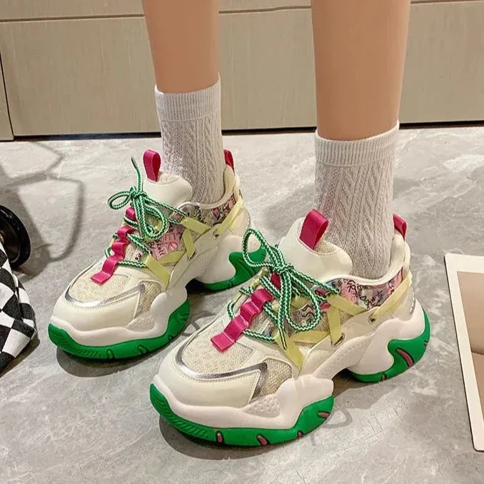 Leilani Vulcanized Daddy Sneakers