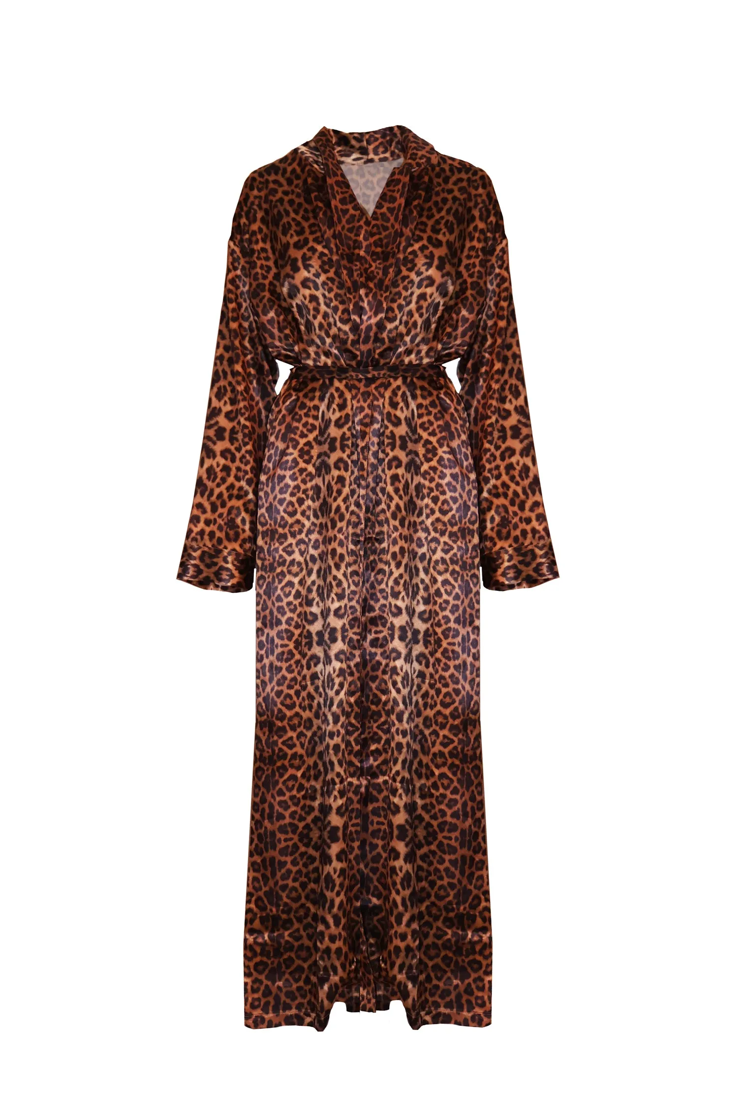 Leopard Robe   Slipper Bundle