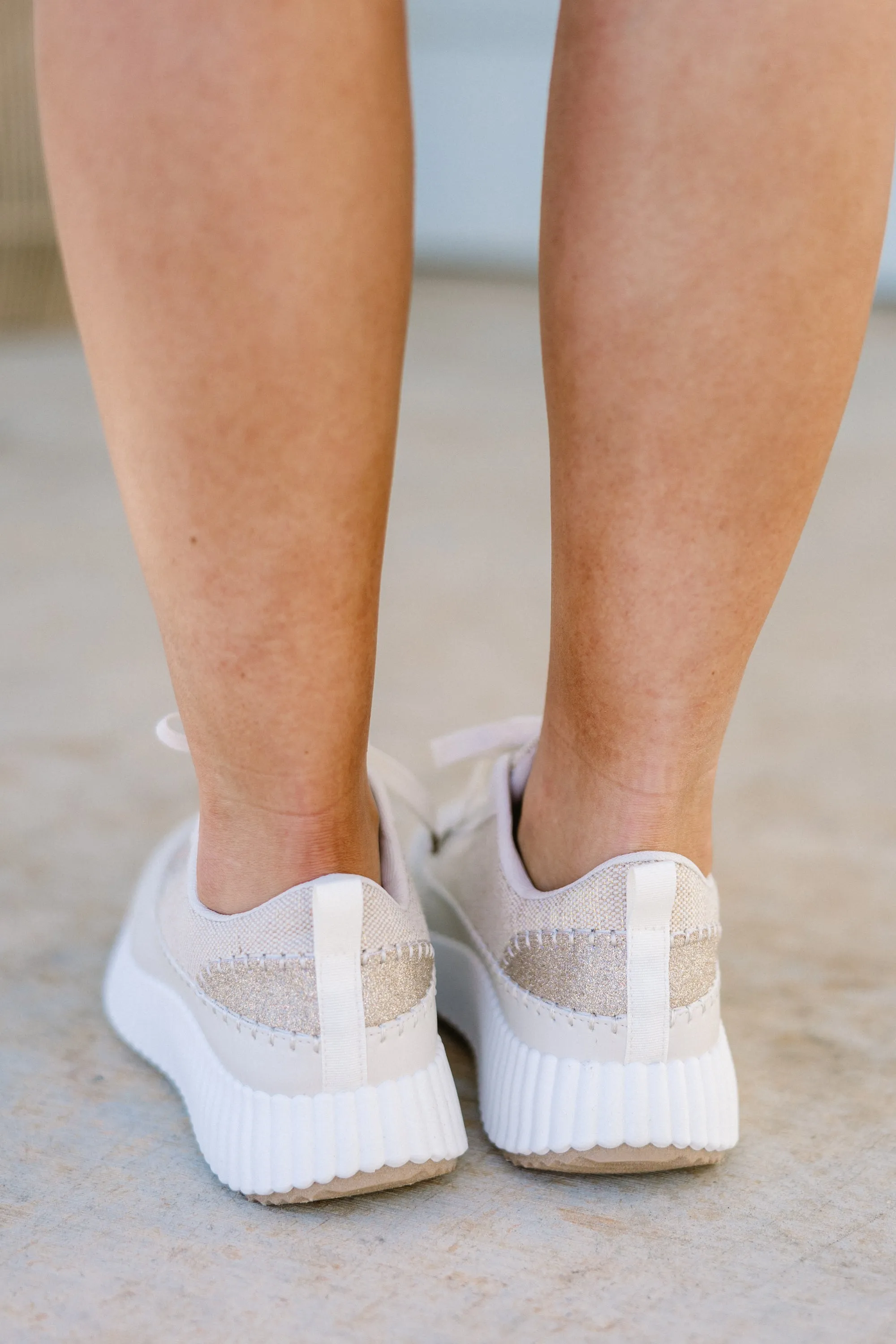 Let The Record Show Sneakers, Beige