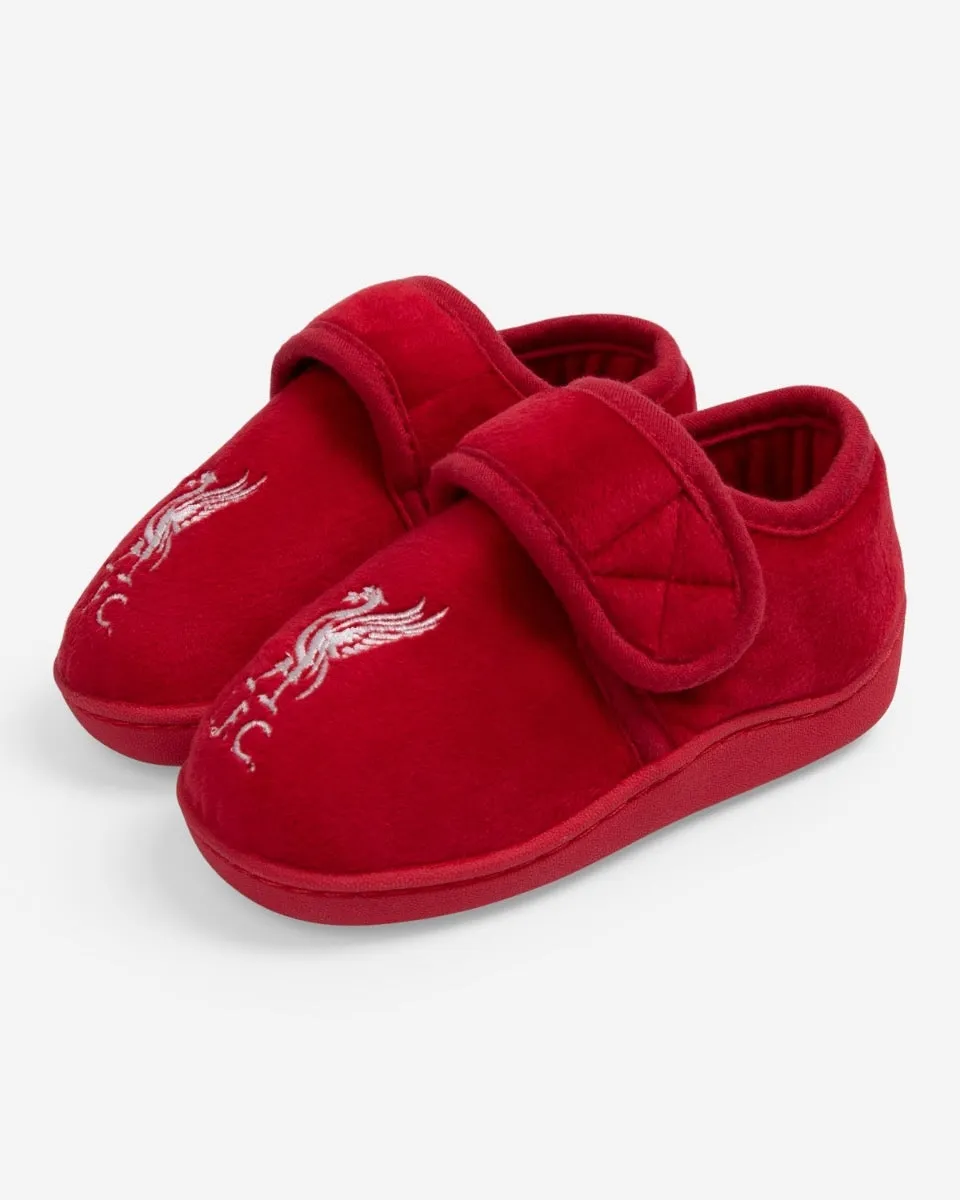 LFC Baby Slippers Red