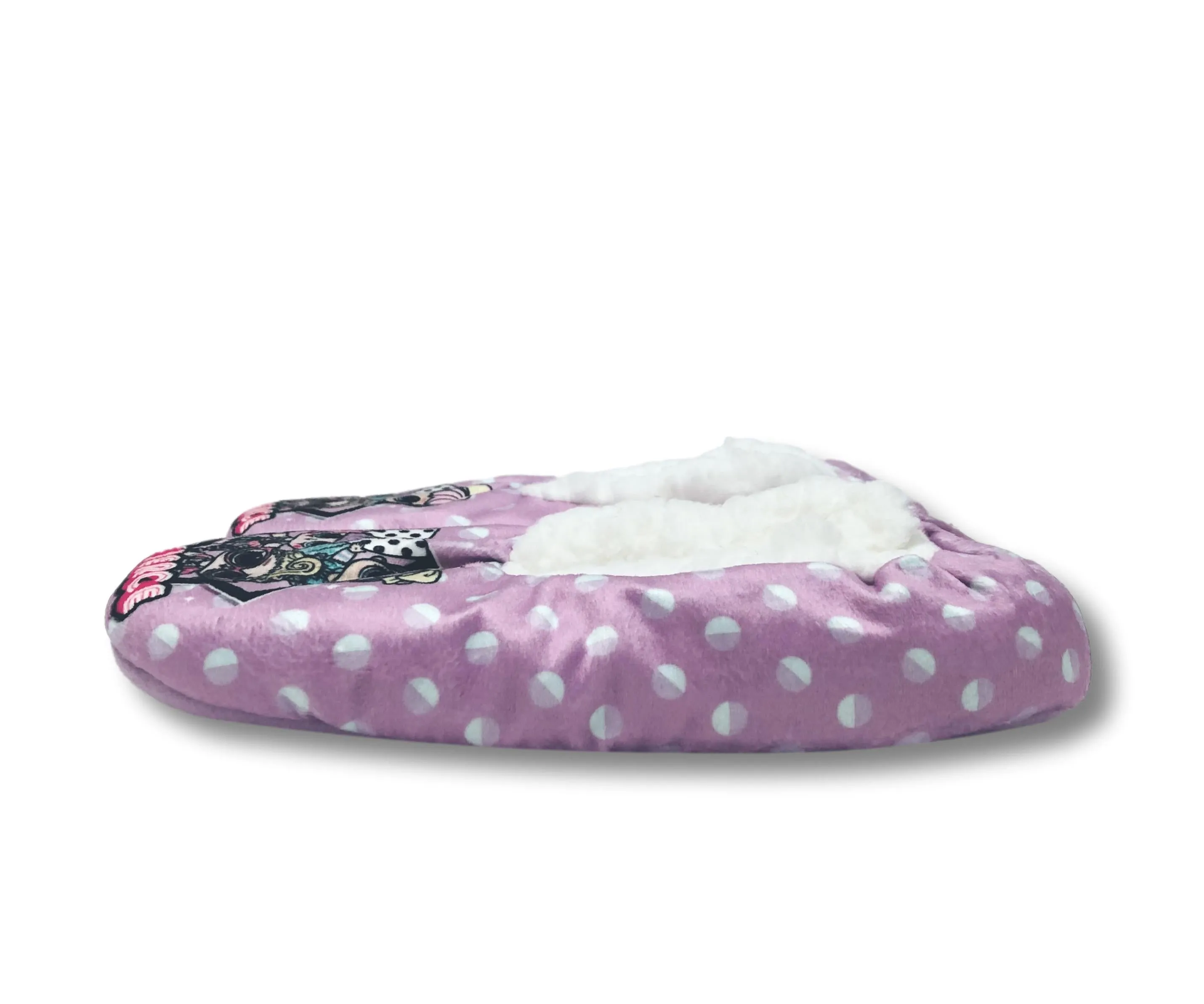 LOL Dolls Girls Slippers Fuzzy Slipper Socks for Kids