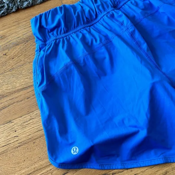 Lululemon Blue Athletic Running Shorts Size 4