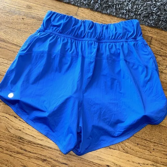 Lululemon Blue Athletic Running Shorts Size 4