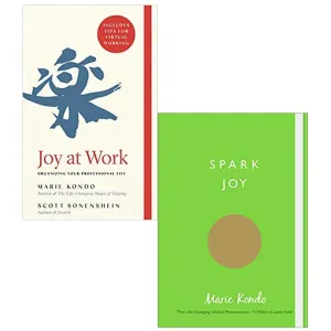 Marie Kondo Collection 2 Books Set (Spark Joy & Joy at Work)