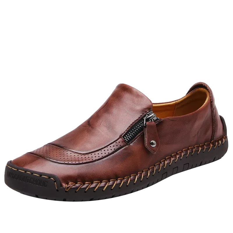 Marino Genuine Leather Slip-On Shoes