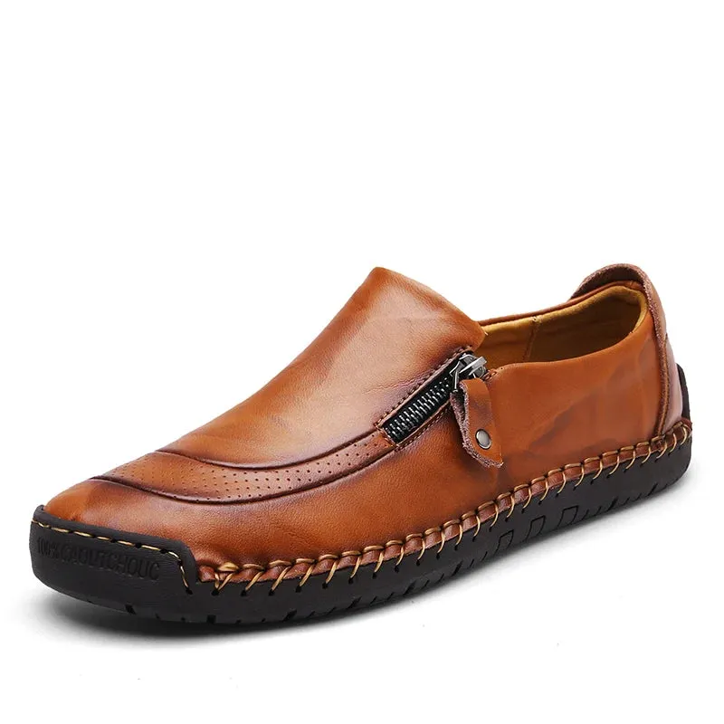 Marino Genuine Leather Slip-On Shoes