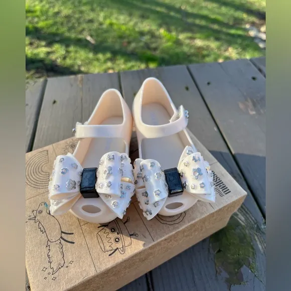 ✨MINI MELISSA ULTRAGIRL SWEET X BB SHOES BEIGE 5