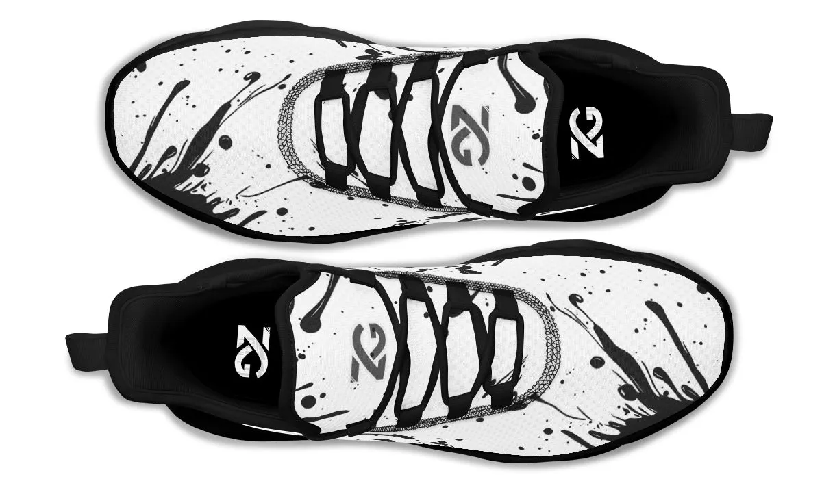 Monochrome Splash - Prime Sneakers
