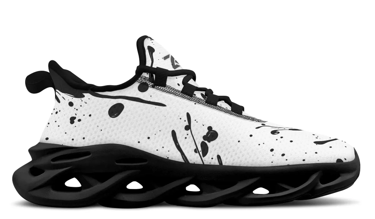 Monochrome Splash - Prime Sneakers