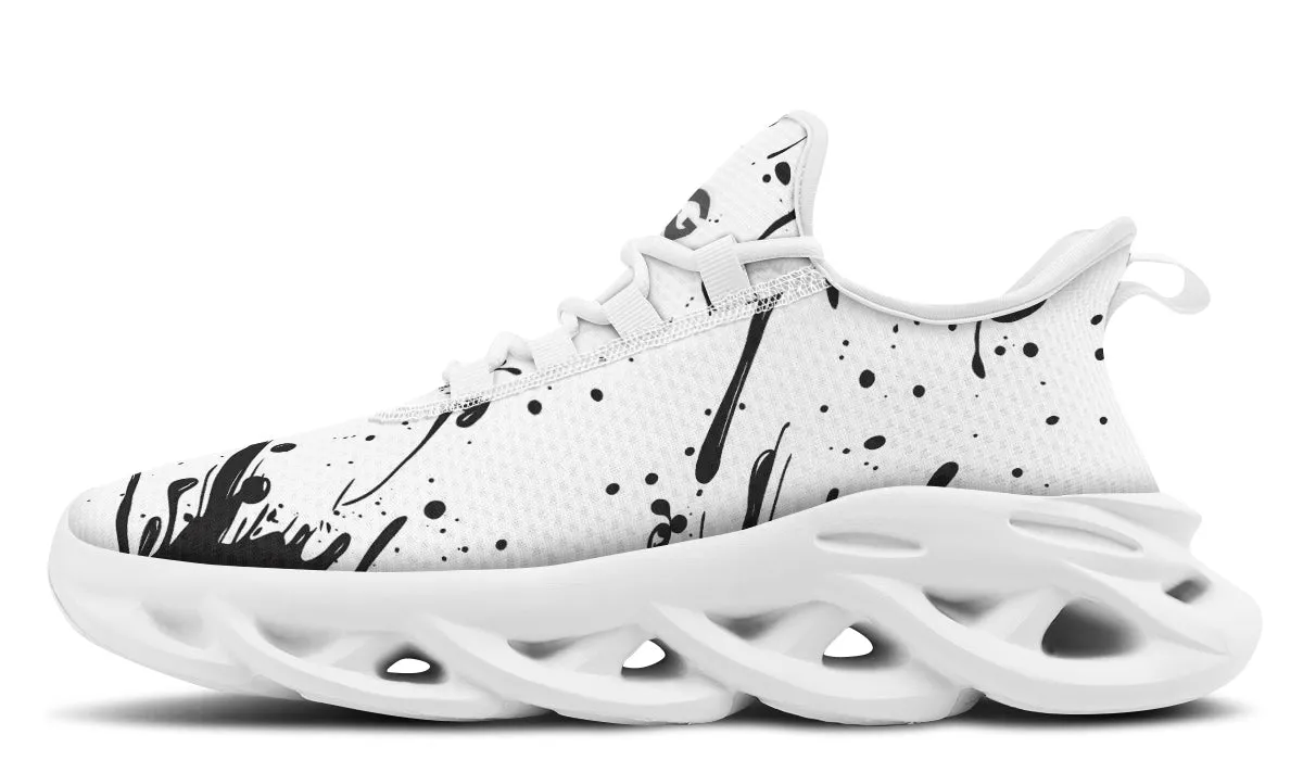 Monochrome Splash - Prime Sneakers