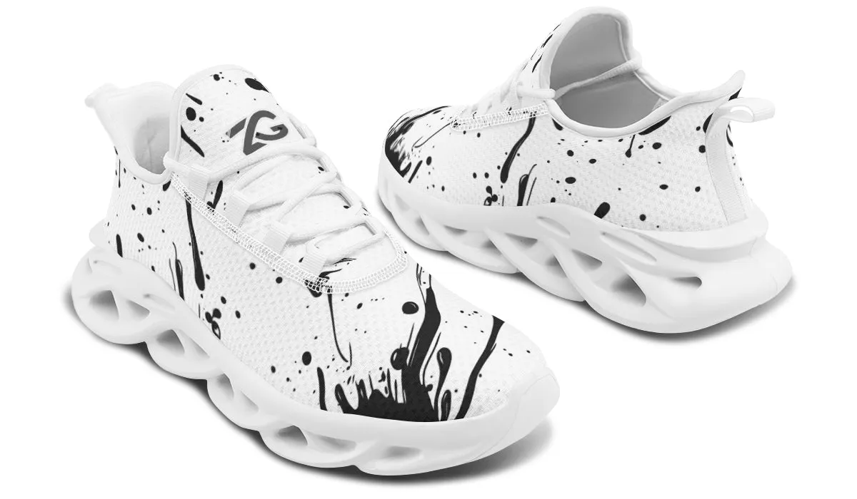 Monochrome Splash - Prime Sneakers