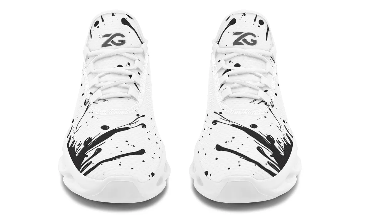 Monochrome Splash - Prime Sneakers