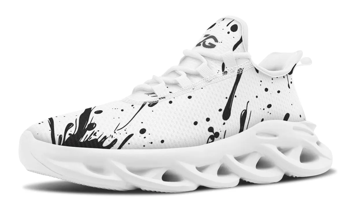 Monochrome Splash - Prime Sneakers