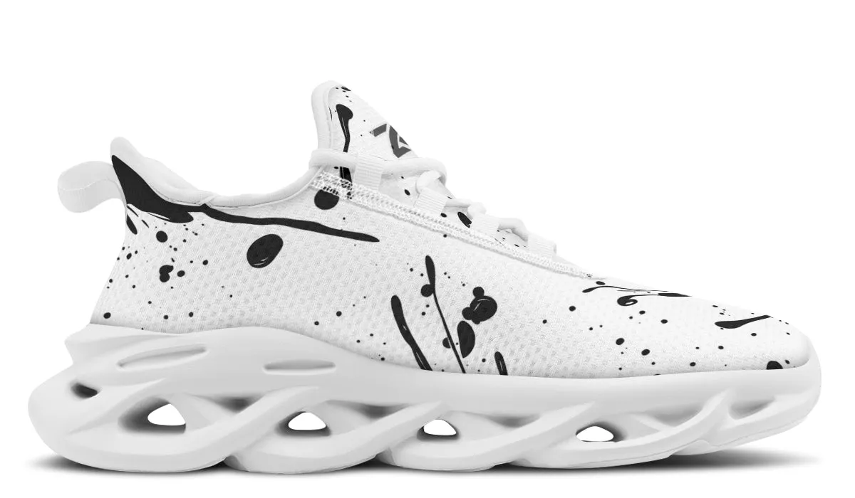 Monochrome Splash - Prime Sneakers