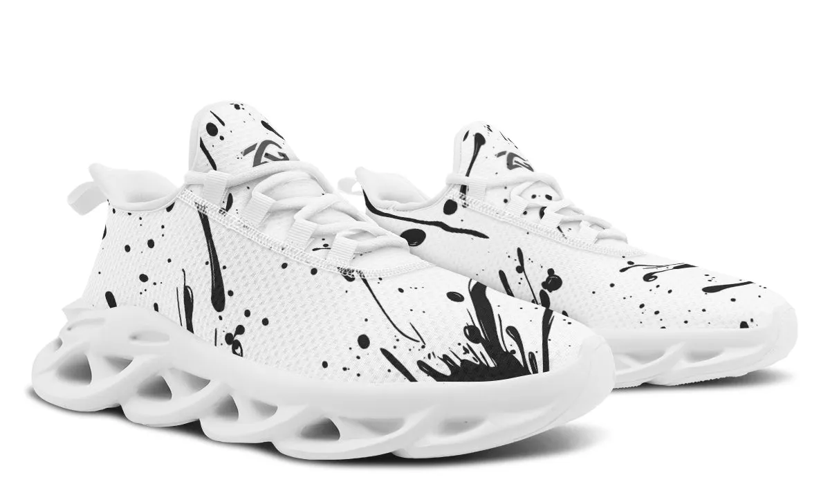 Monochrome Splash - Prime Sneakers