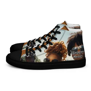 Nappy Gang Rich Gold Mens Canvas Sneakers