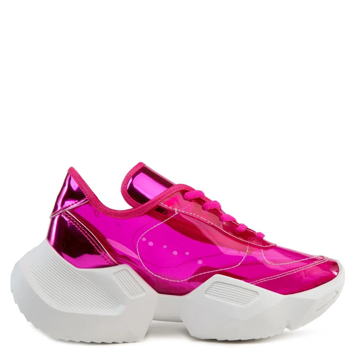 Nessa-01 Clear Sneakers