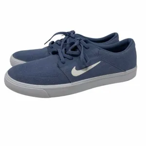 Nike SB Portmore Canvas Ocean Fog/White Sneakers Mens Size 11.5