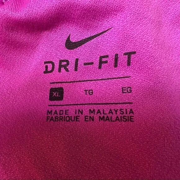 Nike Pink And Black Oregon Running Shorts