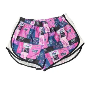 Nike Pink And Black Oregon Running Shorts