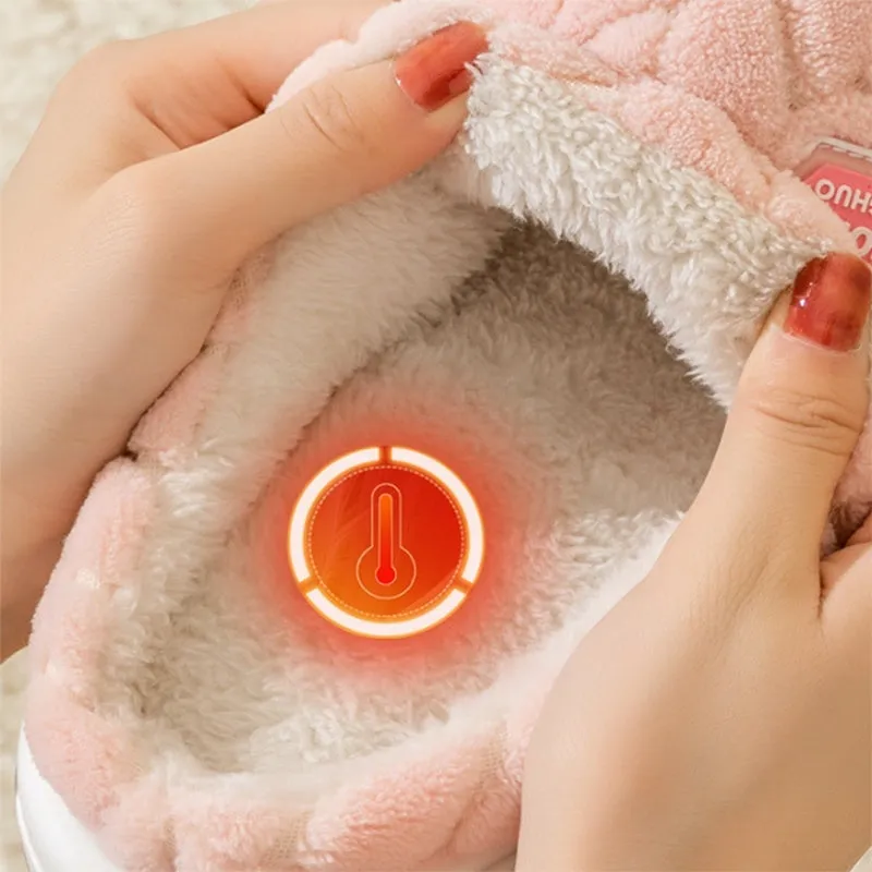Non-slip Plush Winter Slippers