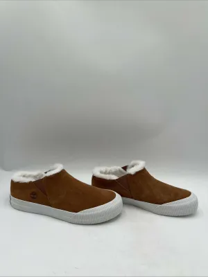 NWOB Timberland Women's Skyla Bay 2.0 Warm Lined Sneakers Brown Size 9 - Very Good