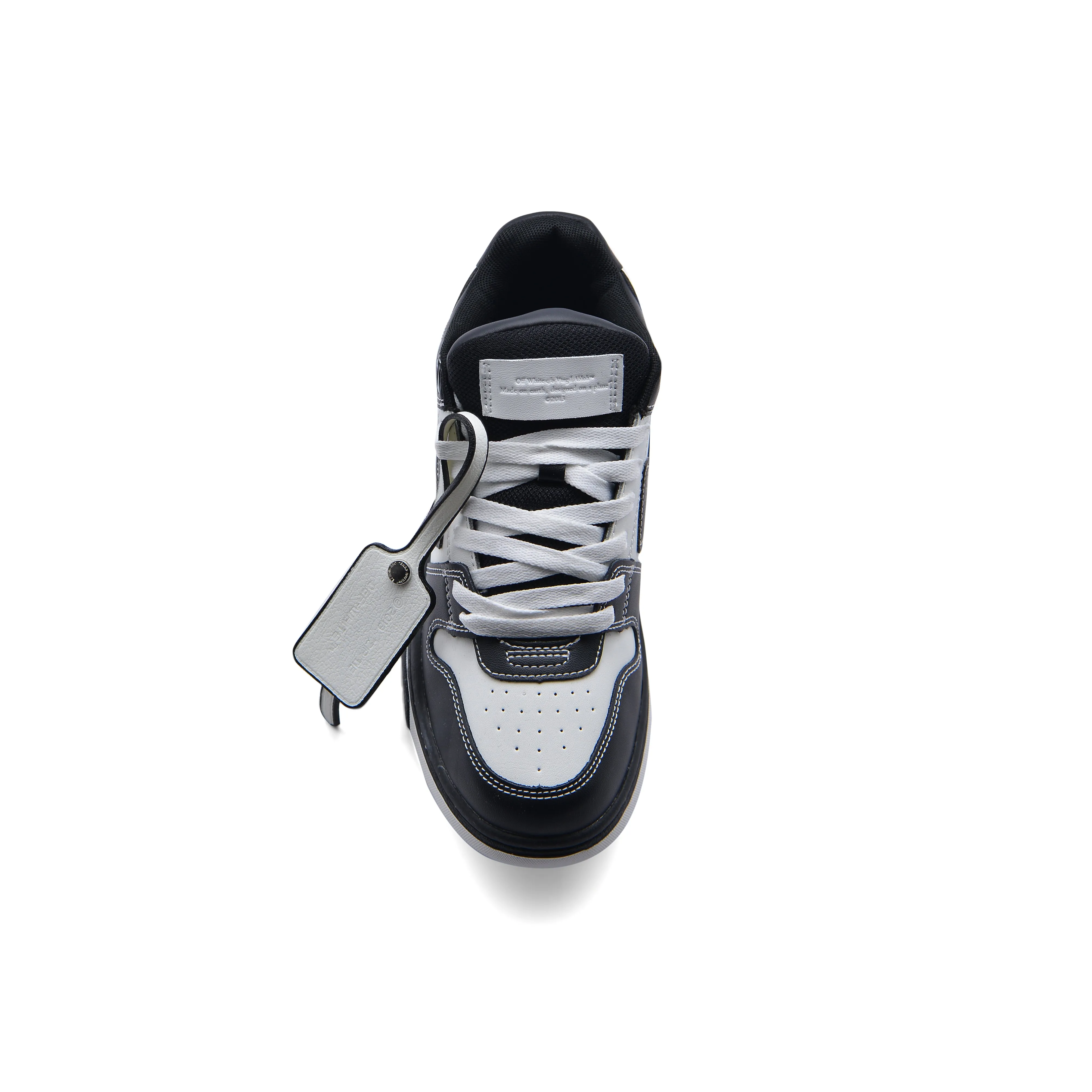 Off-White Logic Out Of Office Lace-Up Sneakers 189S24-W Black