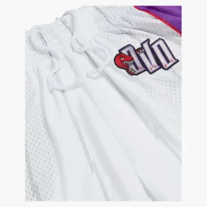 Ovo Mitchell And Ness '95 Raptors Basketball Short White/purple