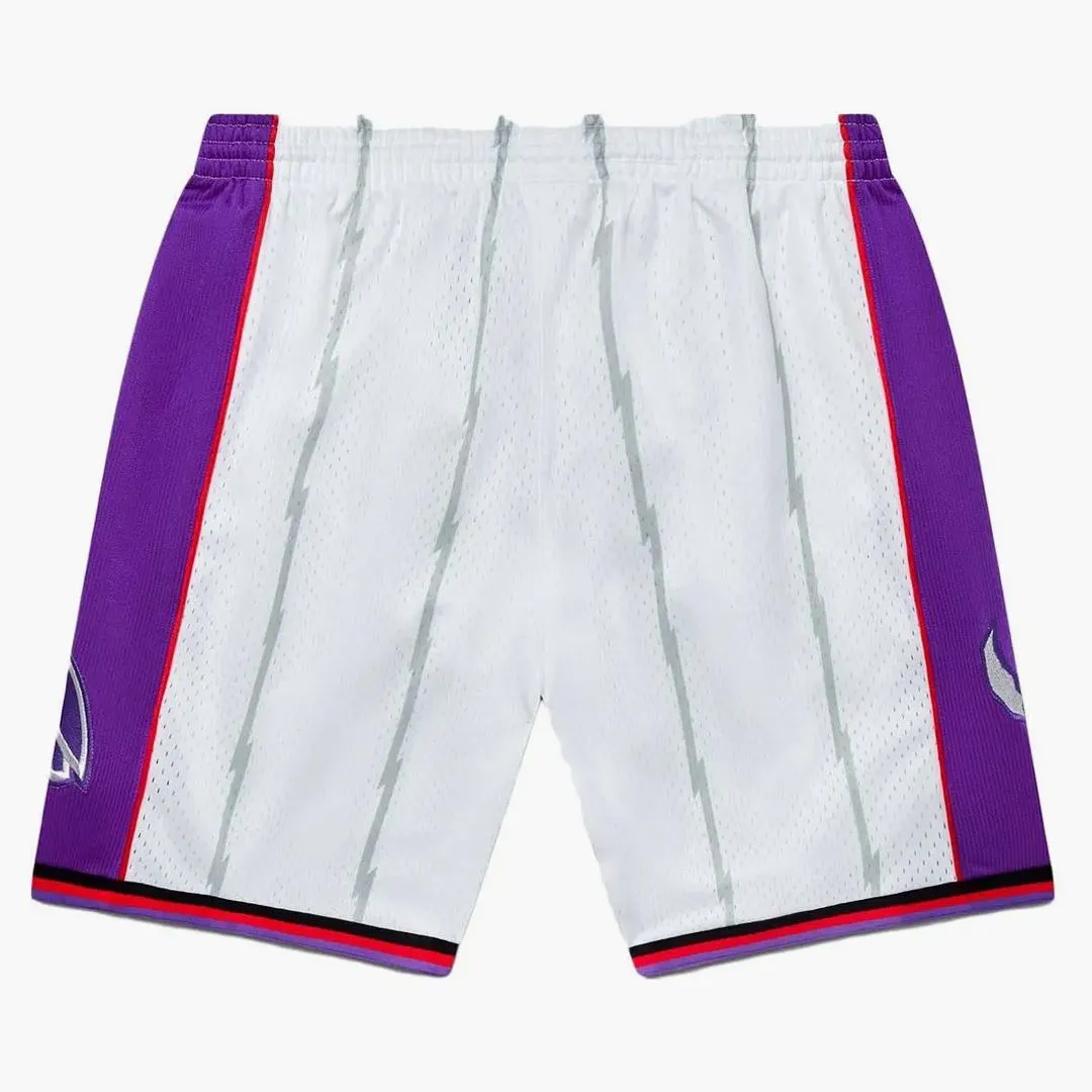Ovo Mitchell And Ness '95 Raptors Basketball Short White/purple
